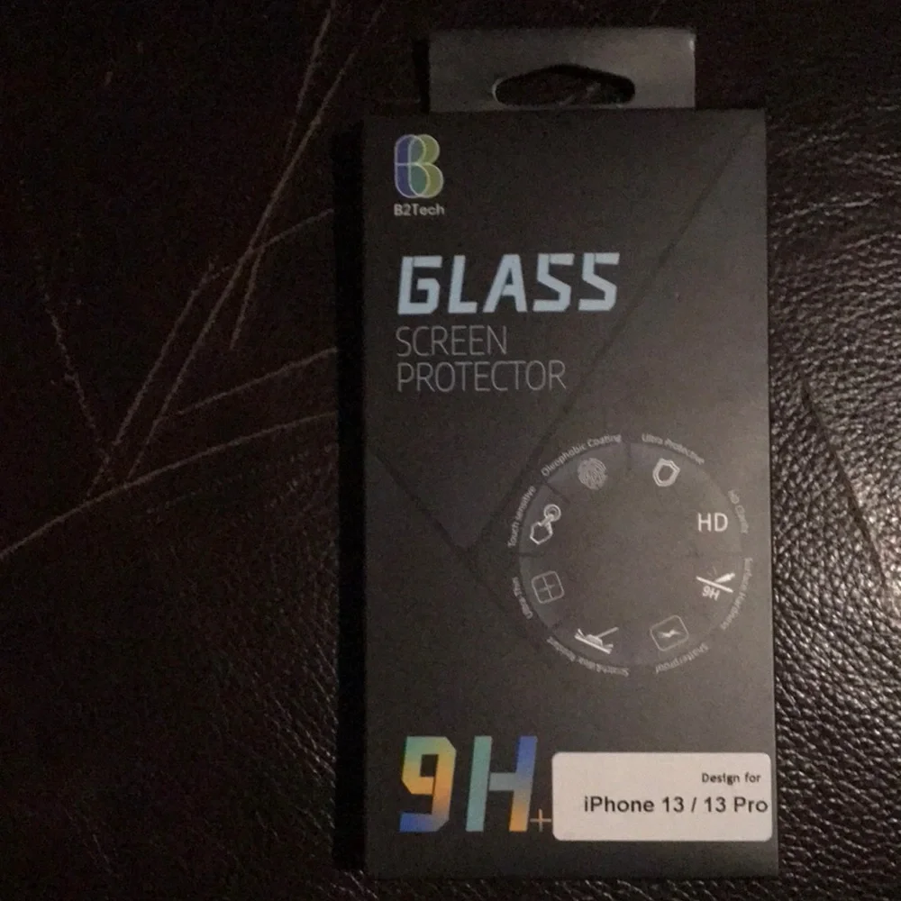 iPhone 13/13 Pro Tempered Glass Screen Protector 9H+ 3 pack